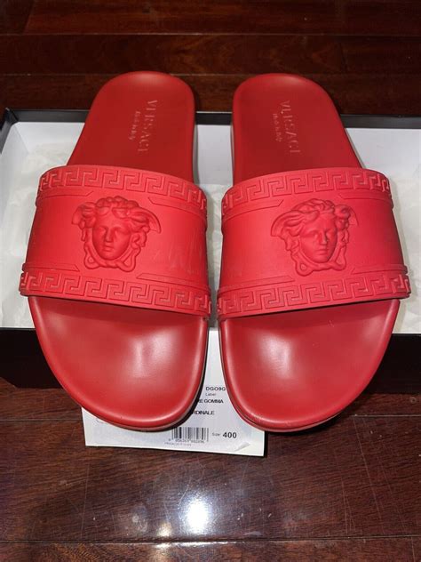 pool versace|women's versace pool slides.